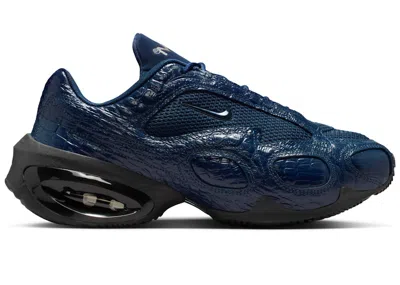 Pre-owned Nike Air Max Muse Se Croc Pack (women's) Sneakers In Midnight Navy Blue/black/anthracite In Multi