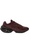Nike Air Max Muse Se Croc-effect And Mesh Sneakers In Brown