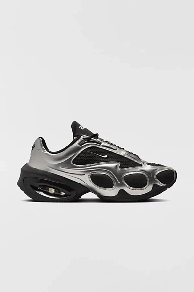 NIKE WOMEN'S AIR MAX MUSE SNEAKER IN BLACK/METALLIC SILVER, WOMEN'S AT URBAN OUTFITTERS