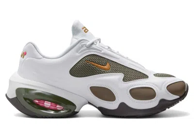 Pre-owned Nike Air Max Muse Veneda Carter (women's) Sneakers In White/hyper Pink/cargo Khaki