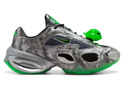 Pre-owned Nike Air Max Muse Windowsen (women's) Sneakers In Metallic Silver/rage Green/anthracite
