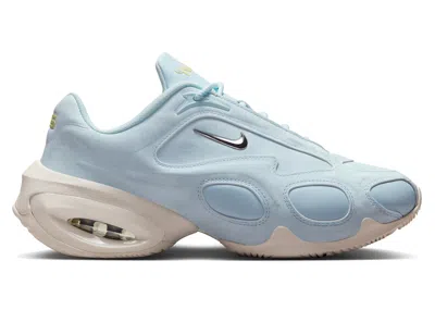 Pre-owned Nike Air Max Muse (women's) Sneakers In Glacier Blue/pale Ivory/metallic Silver