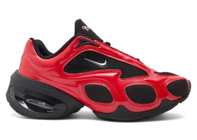 Pre-owned Nike Air Max Muse (women's) Sneakers In University Red/metallic Silver/black
