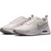 Nike Air Max Nuaxis Se Sneakers In White/ Metallic Silver