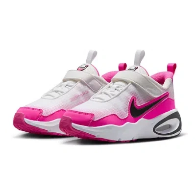 Nike Air Max Nova Little Kid Girls Running Shoes In White