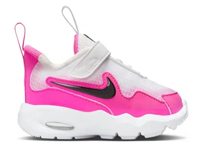 Pre-owned Nike Air Max Nova Sneakers In White/laser Fuchsia/black In Multi