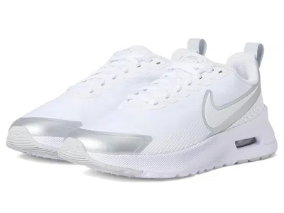 Nike Womens  Air Max Nuaxis In White/white/pure Platinum