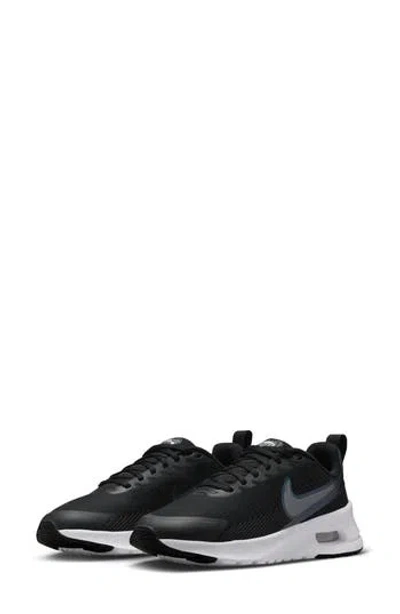 Nike Air Max Nuaxis Sneaker In Black / Dark Grey