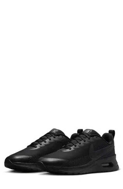 Nike Air Max Nuaxis Sneaker In Black/black/anthracite