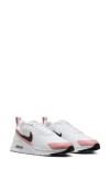 Nike Air Max Nuaxis Sneaker In White/black/red Stardust