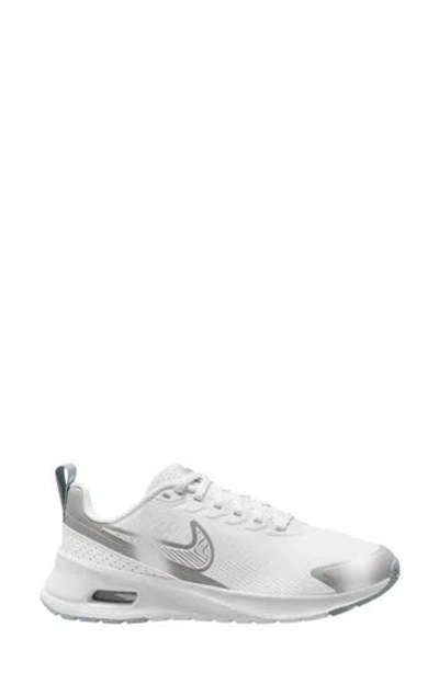 Nike Air Max Nuaxis Sneaker In White/white/pure Platinum