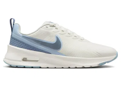 Pre-owned Nike Air Max Nuaxis (women's) Sneakers In Sail/light Armory Blue/ashen Slate