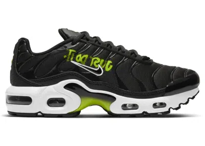 Pre-owned Nike Air Max Plus 1 Sneakers In Black/volt/white In Multi