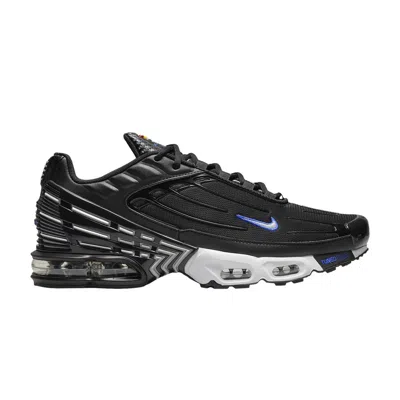 Pre-owned Nike Air Max Plus 3 'black Blue Metallic Silver'