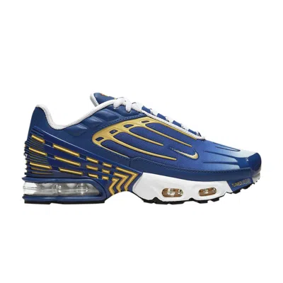 Pre-owned Nike Air Max Plus 3 Gs 'deep Royal Topaz Gold' | Blue | Kid's Size 5.5