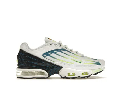 Pre-owned Nike Air Max Plus 3 Marina Sneakers In White/volt/black