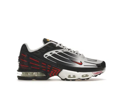 Pre-owned Nike Air Max Plus 3 Sneakers In Black/white/red In Multi