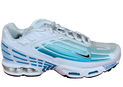Pre-owned Nike Air Max Plus 3 Sneakers In White/black/laser Blue In Multi