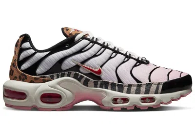 Pre-owned Nike Air Max Plus Animal Instinct (women's) Sneakers In Medium Soft Pink/black/summit White