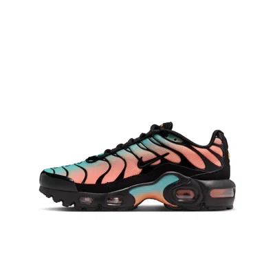 Nike Babies' Air Max Plus Big Kids' Shoes In Black