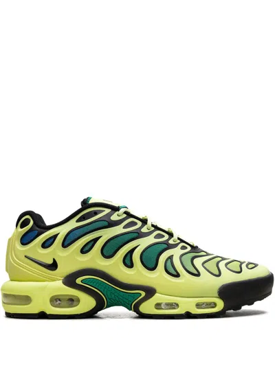 Nike Air Max Plus Drift "light Lemon Twist/black/stadium Green" Sneakers In Yellow