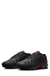 Nike Air Max Plus Drift Sneaker In Black/dark Smoke Grey/red