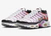 Nike Air Max Plus Dz3671-100 Women White Red Magenta Casual Sneaker Shoes Nr6525 In Multi