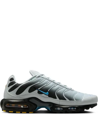 Nike Air Max Plus "grey University/blue Black" Sneakers In Silver