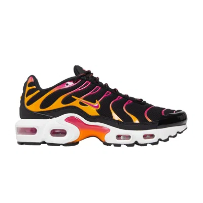 Pre-owned Nike Air Max Plus Gs 'black Active Pink' | Kid's Size 7