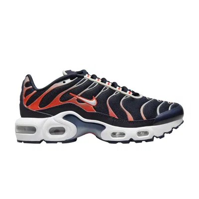 Pre-owned Nike Air Max Plus Gs 'dark Obsidian Bright Crimson' | Blue | Kid's Size 7