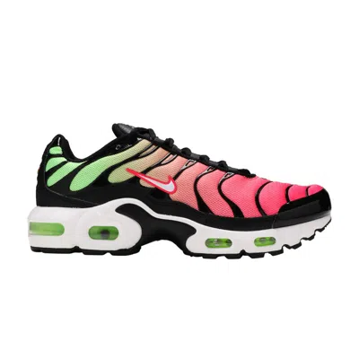 Pre-owned Nike Air Max Plus Gs 'green Strike Flash Crimson' | Multi-color | Kid's Size 6.5