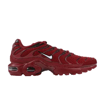 Pre-owned Nike Air Max Plus Gs 'team Red'