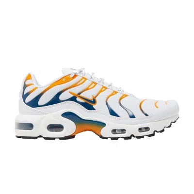 Pre-owned Nike Air Max Plus Gs 'white Kumquat Marina' | Kid's Size 3.5