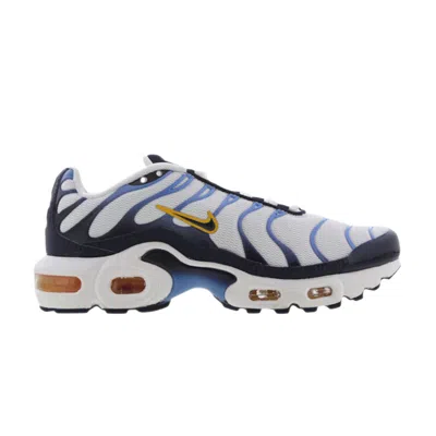 Pre-owned Nike Air Max Plus Gs 'white Midnight Navy' | Kid's Size 7