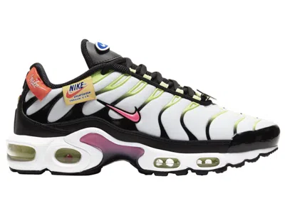 Pre-owned Nike Air Max Plus Have A  Day (women's) Sneakers In White/hyper Pink/black