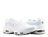 Nike Air Max Plus Brand-embroidered Woven Low-top Trainers In White