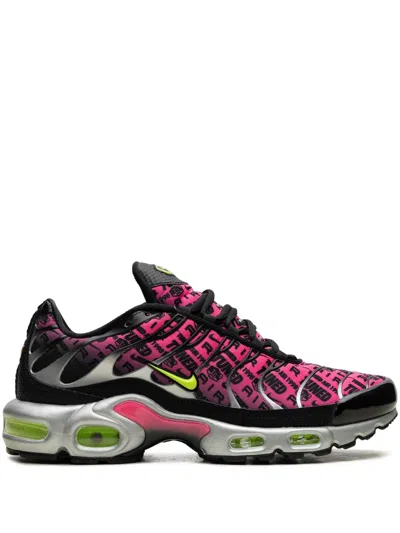 Nike Mens  Air Max Plus Mer In Black/volt/hyper Pink