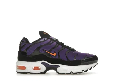 Pre-owned Nike Air Max Plus Og (2024) Sneakers In Black/voltage Purple/purple Agate In Multi
