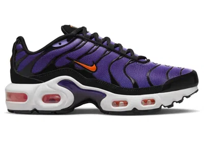 Pre-owned Nike Air Max Plus Og (2024) Sneakers In Black/voltage Purple/purple Agate