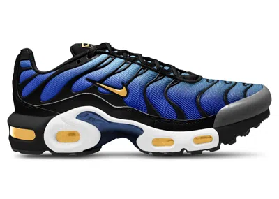 Pre-owned Nike Air Max Plus Og Sneakers In Black/sky Blue/hyper Blue