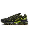 Nike Black & Green Air Max Plus Sneakers In Black
