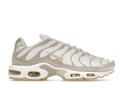 Pre-owned Nike Air Max Plus Premium (women's) Sneakers In Summit White/pale Vanilla/sanddrift In Multi