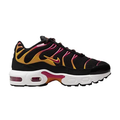 Pre-owned Nike Air Max Plus Ps 'black Active Pink | Kid's Size 12