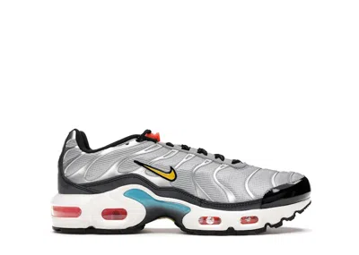 Pre-owned Nike Air Max Plus Sky  Pack Sneakers In Metallic Silver/hyper Crimson/blue Fury
