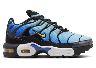 Pre-owned Nike Air Max Plus Sneakers In Black/sky Blue/hyper Blue