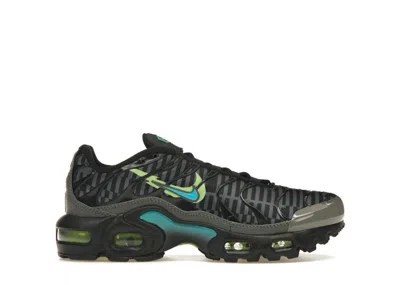 Pre-owned Nike Air Max Plus Sneakers In Smoke Grey/aquamarine/lime Glow