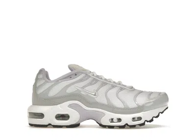Pre-owned Nike Air Max Plus Sneakers In White/light Violet/metallic Platinum
