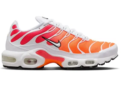 Pre-owned Nike Air Max Plus Sunrise (women's) Sneakers In White/ember Glow/total Orange