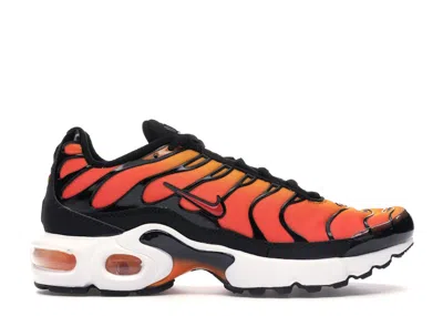 Pre-owned Nike Air Max Plus Sunset (2018) Sneakers In Black/pimento/bright Ceramic