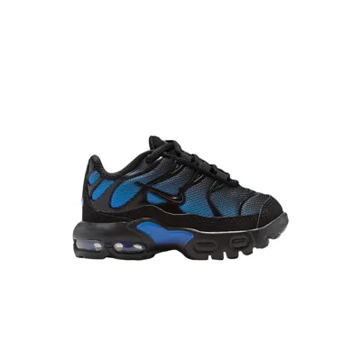 Pre-owned Nike Air Max Plus Td 'black Blue Crystal' | Infant Size 6